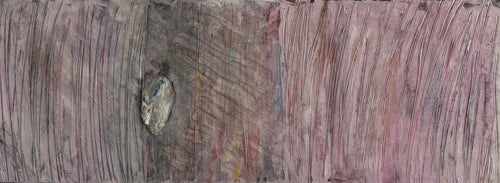 Finding: Crystal Stone in Grey & Pink - Bunter Fine Art