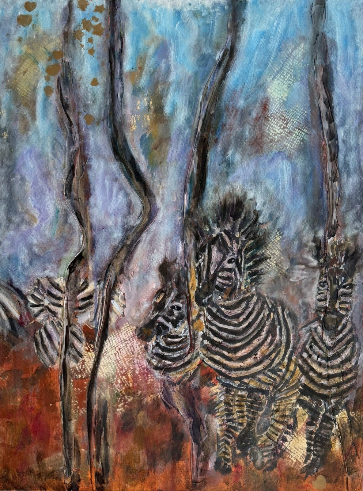 Group Zebras - Bunter Fine Art