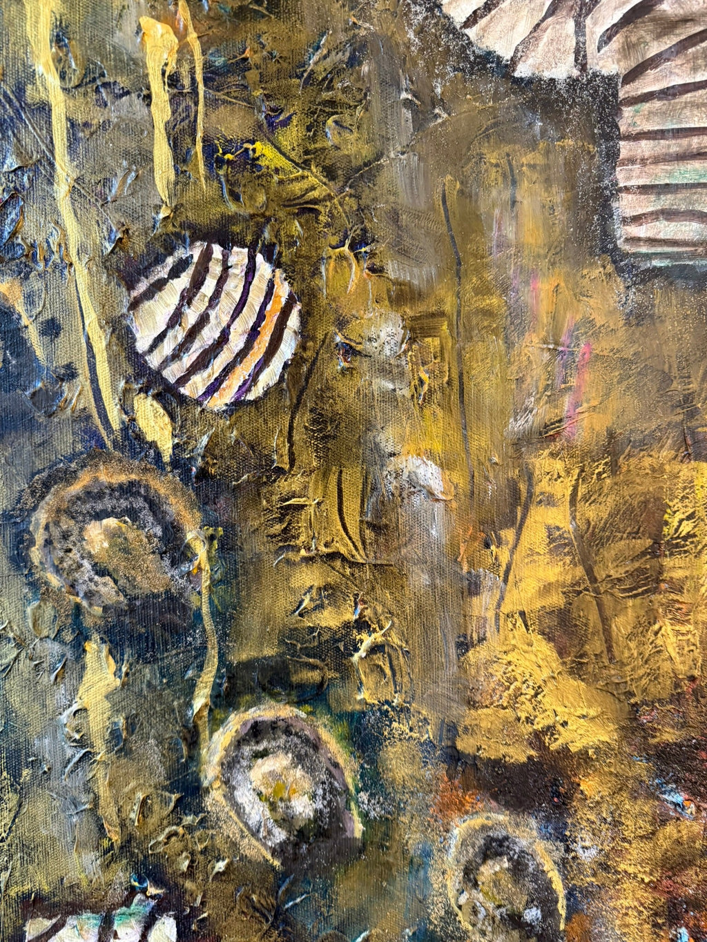 Herd of Zebras in Desert - Bunter Fine Art