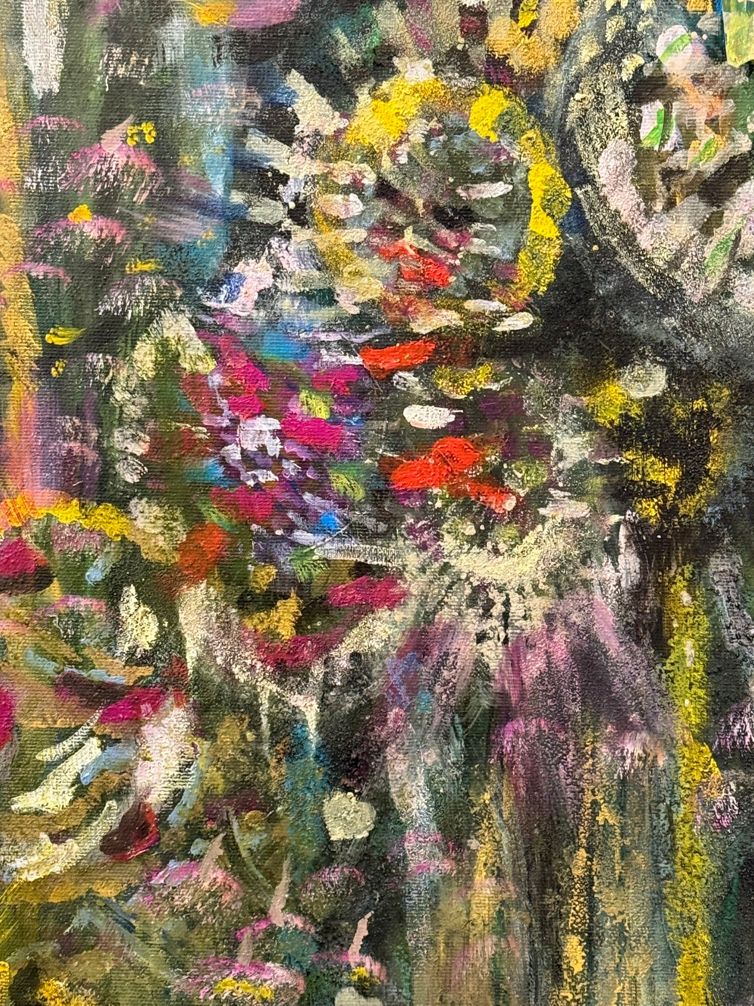 Peacock watches owl - Bunter Fine Art