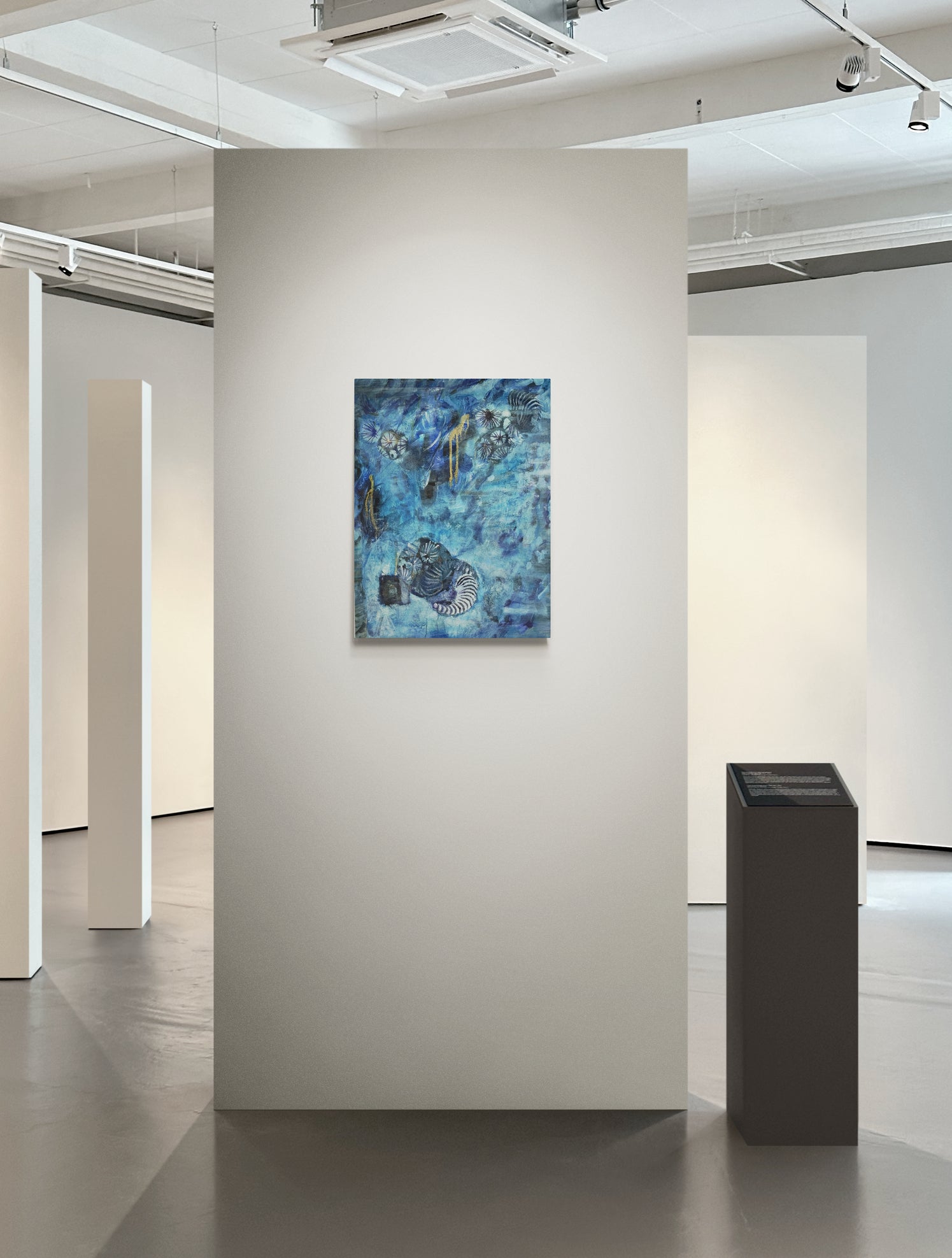 Underwater world: Ammonite dance - Bunter Fine Art